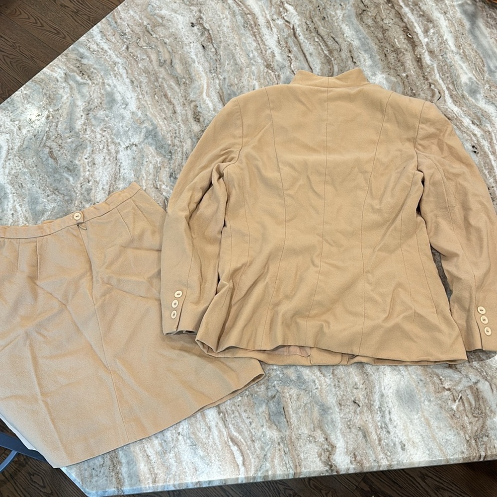 100% Wool Suit Anne Klein - Picture 3 of 12